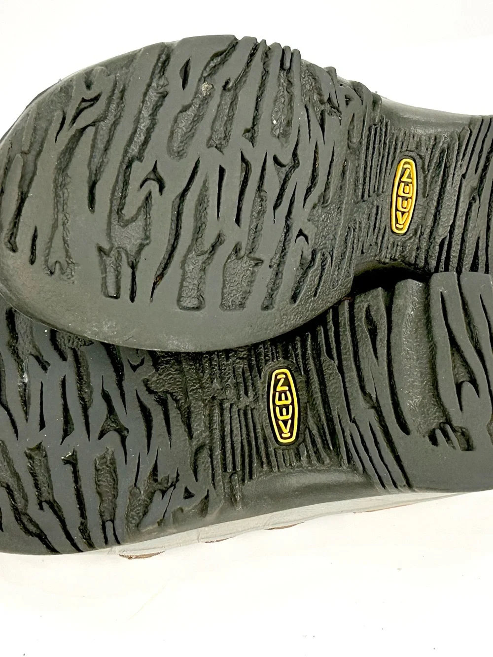 Keen Brown Sport Sandals with Yellow Accents